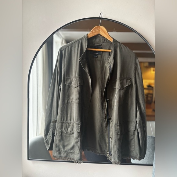 SANCTUARY | olive lightweight jacket | size medium - Picture 2 of 4